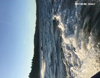 water ski front flip wipeout
