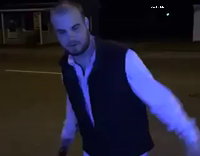 man doesnt crack bottle on head