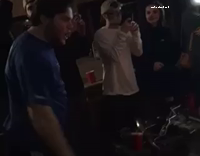 Dart Goes Into Friend's Back