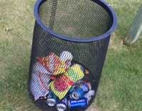 Golfer Eats Funyuns Out Of Trash