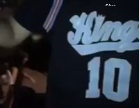 Kings 10 jersey trust fall fail