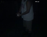 Throws Beer Air Hits Head