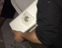 throw toilet off building