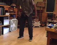 Backflip In Basement Lands On Face