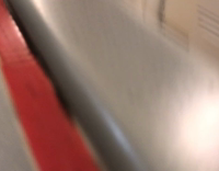 Girl shoots nerf gun bullet out of guys mouth