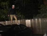 Guy thinks hes superman