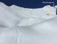 Guy Ski Triple Backflip Fail