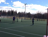 Olympic Bar Jump Misses Padding