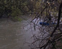 Man Uses Bed Frame and Snowshovel as Canoe and Paddle
