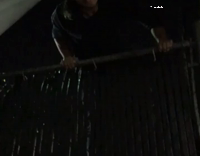 Guy tries to sneak into club