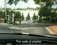 The Walk of Shame Shirtless Guy