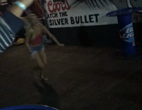 Good Fucking Lord Girl Tries To Jump Trash Cans