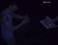 Man Headbutts GingerBread House (cursing)