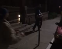 Guy Tries to Leapfrog Jump Over Parking Meter and Falls