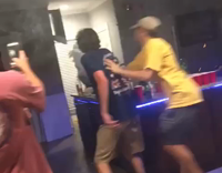 Indoor Roman Candle Fight